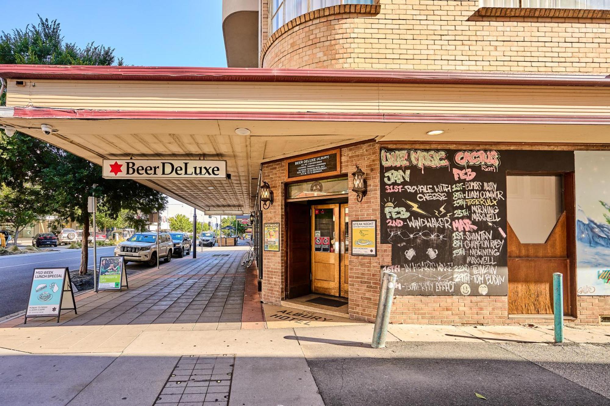 Beer Deluxe Albury Hotel Eksteriør billede