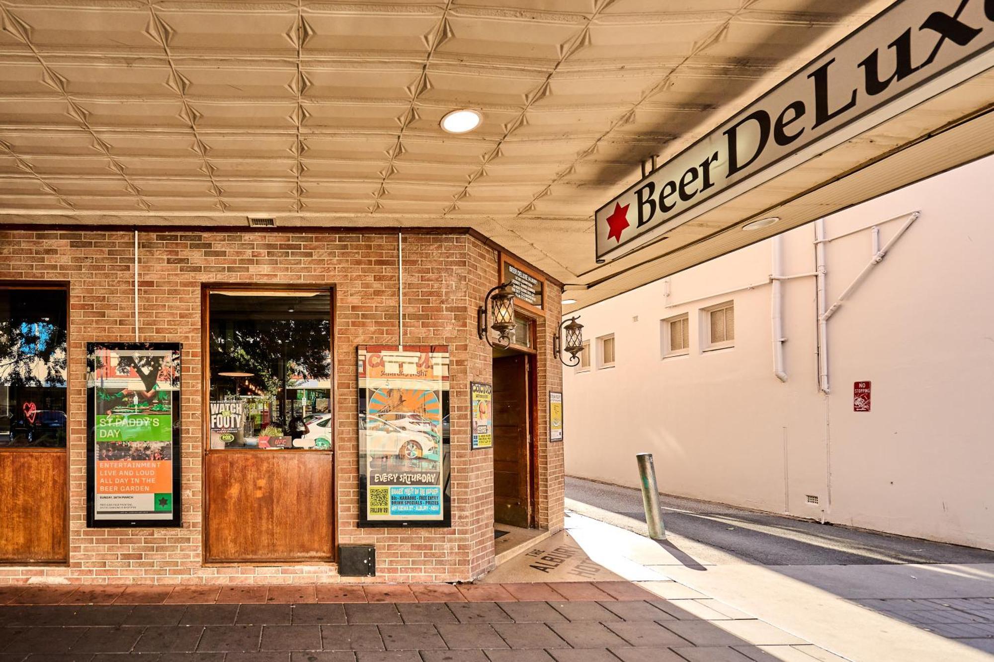 Beer Deluxe Albury Hotel Eksteriør billede